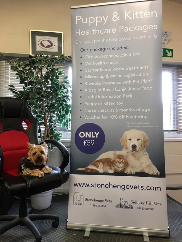 850 Roller Banner